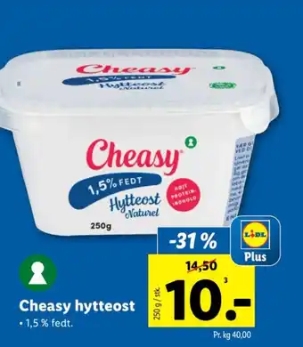 Lidl Cheasy hytteost tilbud