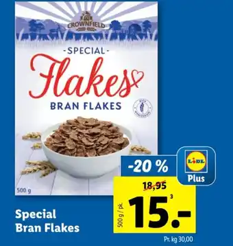 Lidl Special Bran Flakes tilbud