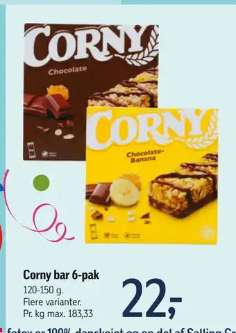 Føtex Corny bar 6-pak tilbud