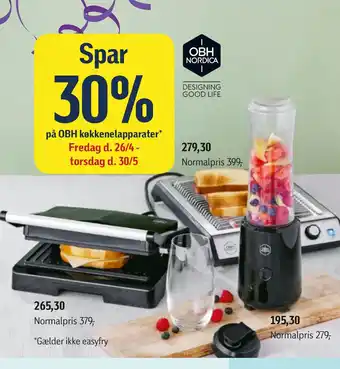 Føtex Spar 30% på OBH køkkenelapparater tilbud