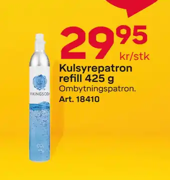 Byggmax Kulsyrepatron refill 425 g tilbud