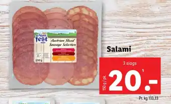 Lidl Salami tilbud