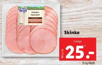 Lidl Skinke tilbud