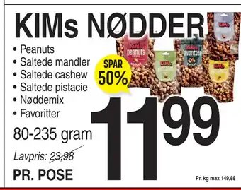 ABC Lavpris KIMs NØDDER tilbud