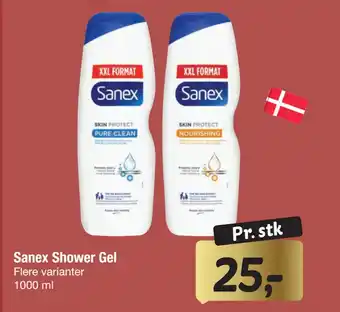 Fakta Tyskland Sanex Shower Gel tilbud