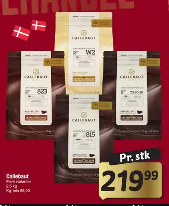 Fakta Tyskland Callebaut tilbud