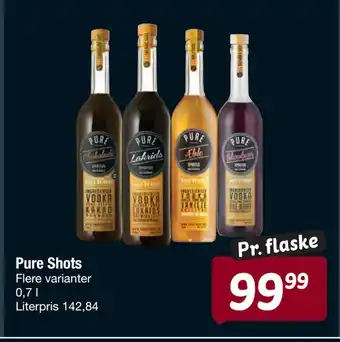 Fakta Tyskland Pure Shots tilbud