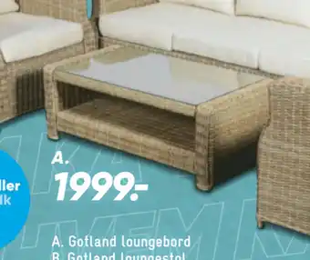 Bilka Gotland loungebord tilbud