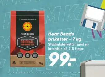 Bilka Heat Beads briketter - 7 kg tilbud