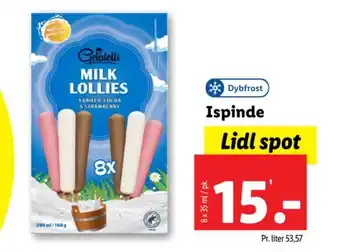 Lidl Ispinde tilbud