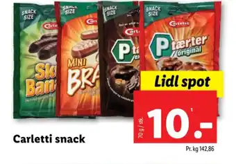 Lidl Carletti snack tilbud