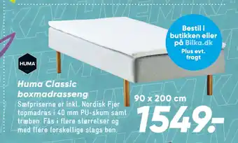 Bilka Huma Classic boxmadrasseng tilbud