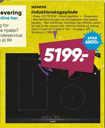 Bilka Induktionskogeplade tilbud