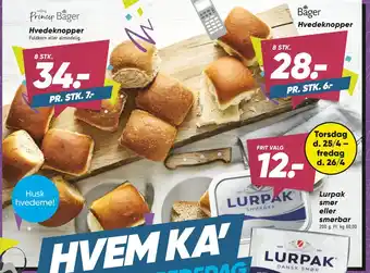 Bilka Hvedeknopper tilbud