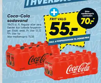 Bilka Coca-Cola sodavand tilbud