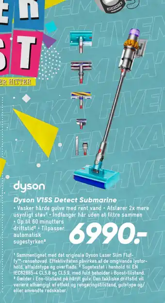 Bilka Dyson V15S Detect Submarine tilbud