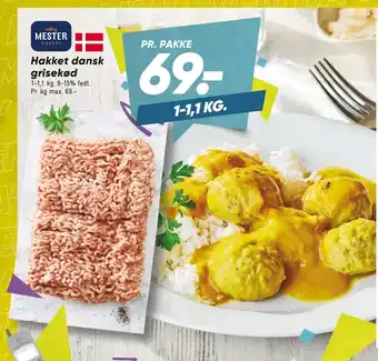 Bilka Hakket dansk grisekød tilbud