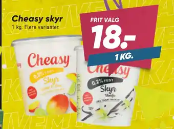 Bilka Cheasy skyr tilbud