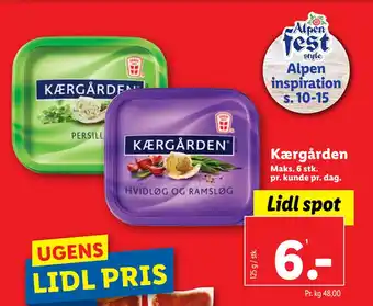 Lidl Kærgården tilbud