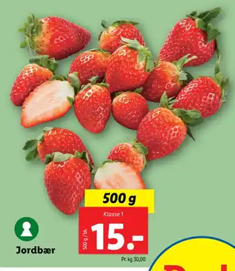 Lidl Jordbær tilbud