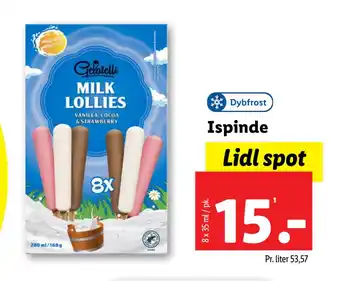 Lidl Ispinde tilbud