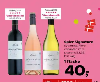 Kvickly Spier Signature tilbud