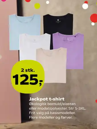 Kvickly Jackpot t-shirt tilbud