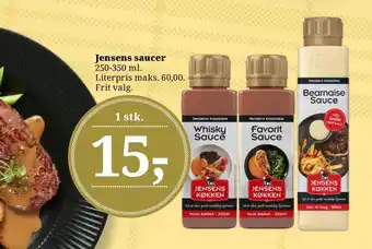 Dagli'Brugsen Jensens saucer tilbud