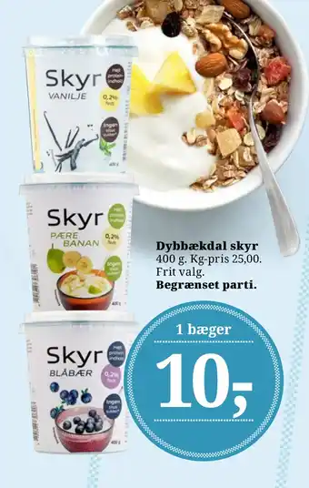 Dagli'Brugsen Dybbækdal skyr tilbud