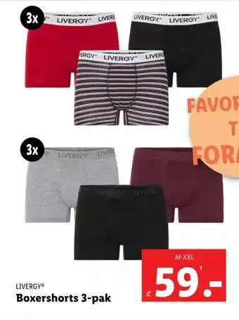 Lidl Boxershorts 3-pak tilbud