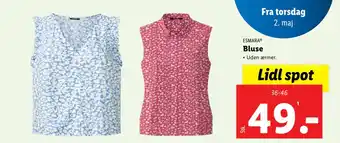 Lidl Bluse tilbud