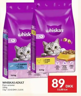 Nielsen's Discount WHISKAS ADULT tilbud