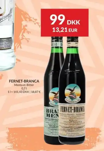 Nielsen's Discount FERNET-BRANCA tilbud