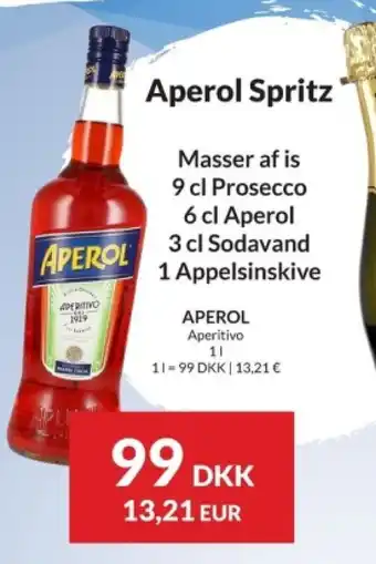 Nielsen's Discount APEROL tilbud