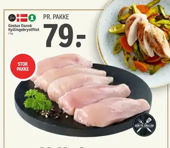 SPAR Gestus Dansk Kyllingebrystfilet tilbud