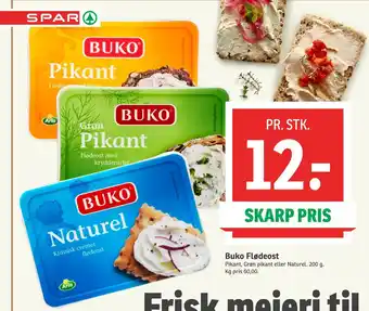 SPAR Buko Flødeost tilbud