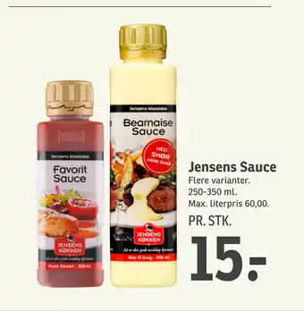 SPAR Jensens Sauce tilbud