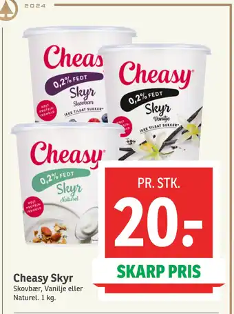 SPAR Cheasy Skyr tilbud