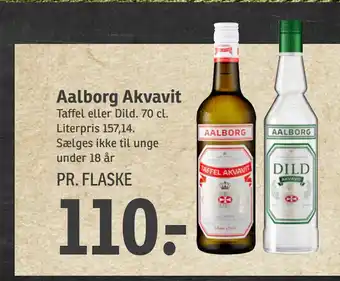 SPAR Aalborg Akvavit tilbud