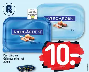 Rema 1000 Kærgården Original eller let 200 g tilbud