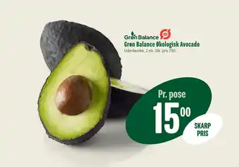 Min Købmand Grøn Balance Økologisk Avocado tilbud