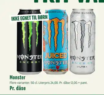 Min Købmand Monster tilbud