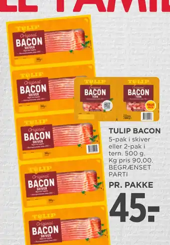 MENY TULIP BACON tilbud