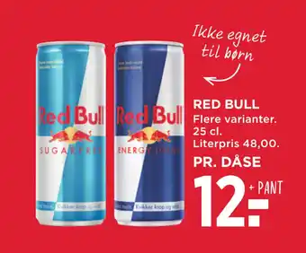 MENY RED BULL tilbud