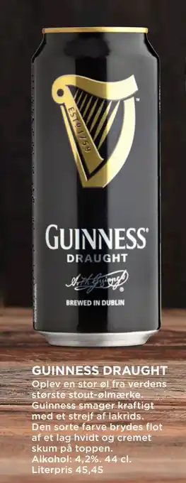 MENY GUINNESS DRAUGHT tilbud