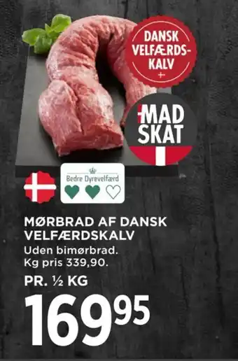 MENY MØRBRAD AF DANSK VELFÆRDSKALV tilbud