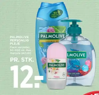 MENY PALMOLIVE PERSONLIG PLEJE tilbud