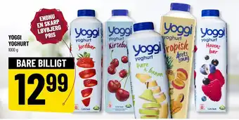 Løvbjerg YOGGI YOGHURT tilbud