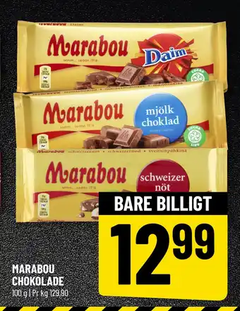 Løvbjerg MARABOU CHOKOLADE tilbud