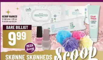 SCOOP MARKED
